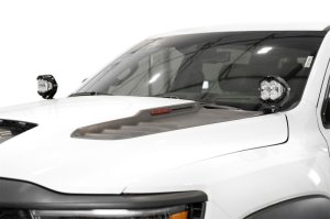 Ram TRX Ditch Light Brackets - Addictive Desert Designs - Hammer Black - `21-`23 Ram TRX Ditch Light Brackets - Addictive Desert Designs - Hammer Black - `21-`23